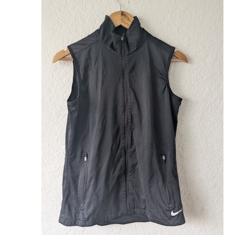 Nike Golf Oregon State Beavers Full Zip Vest Black Womens Small NCAA Collegiate‎
